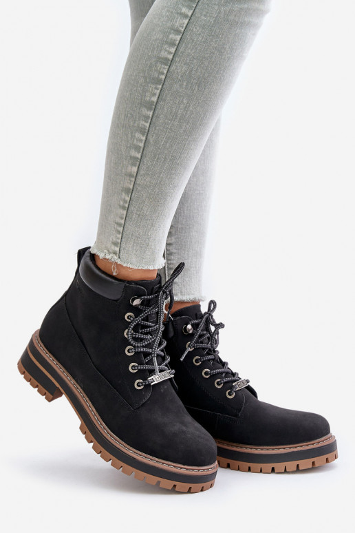 dames geïsoleerde schoenen Big Star OO274A290 zwart