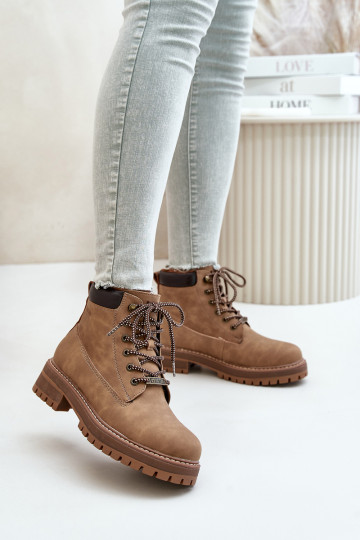 dames geïsoleerde schoenen Big Star OO274A289 bruin