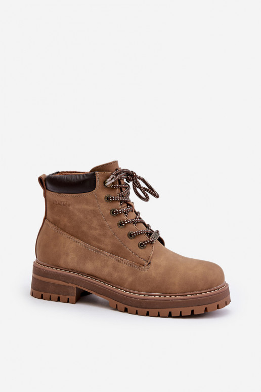 dames geïsoleerde schoenen Big Star OO274A289 bruin