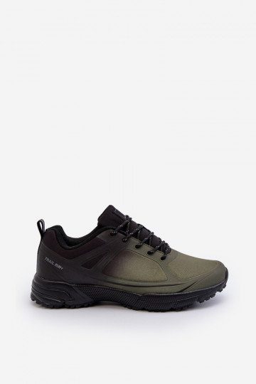 chaki kleur heren sportschoenen Trekas 2