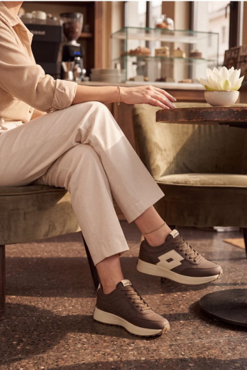Dames sneakers LOTTO 2401930U CALENTO Chocolade