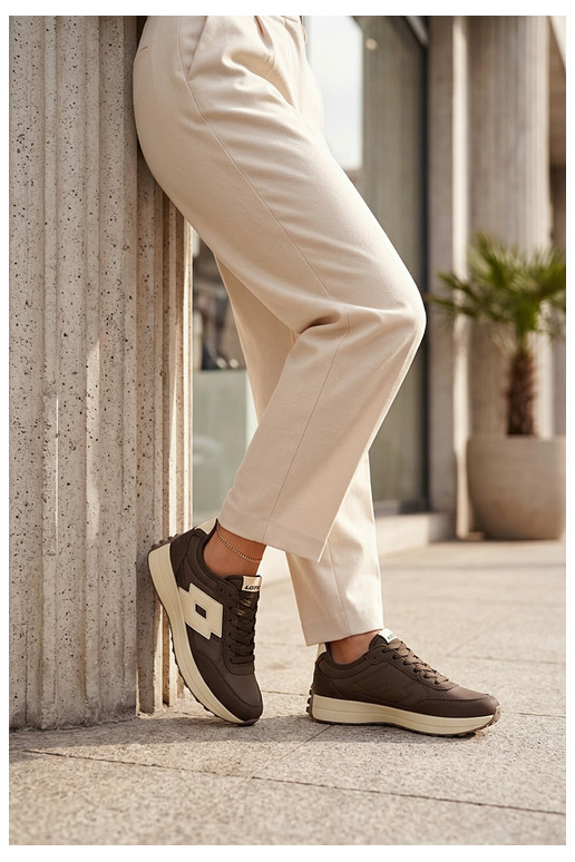 Dames sneakers LOTTO 2401930U CALENTO Chocolade