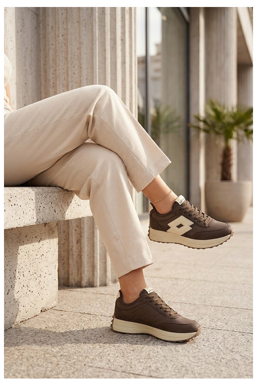 Dames sneakers LOTTO 2401930U CALENTO Chocolade