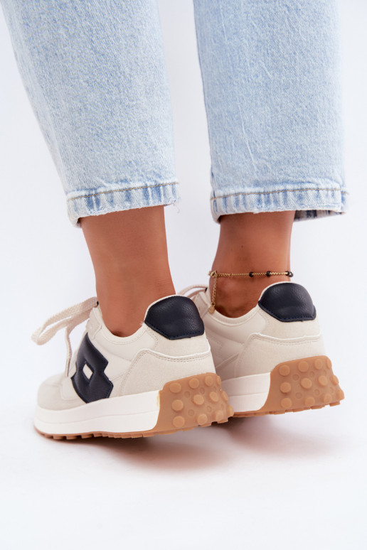 Dames sneakers LOTTO 2401930U CALENTO in gedempt wit