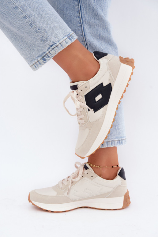 Dames sneakers LOTTO 2401930U CALENTO in gedempt wit