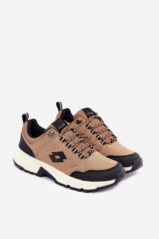 Heren wandelschoenen in bruin LOTTO 2400290U KETCHAM