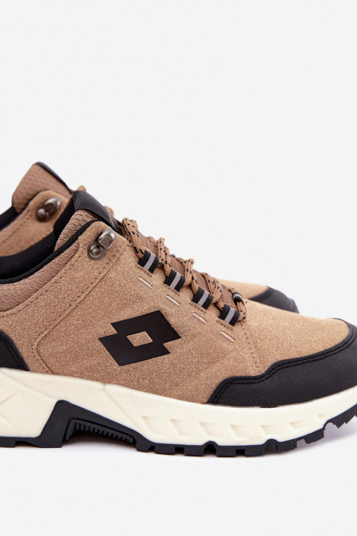 Heren wandelschoenen in bruin LOTTO 2400290U KETCHAM