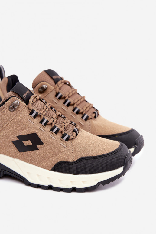 Heren wandelschoenen in bruin LOTTO 2400290U KETCHAM