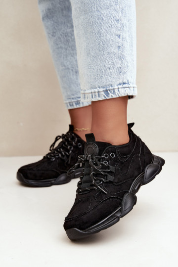 Dames Sneakers in Zwarte kleur Shaley 2