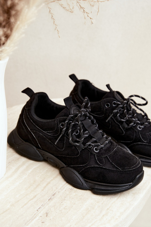 Dames Sneakers in Zwarte kleur Shaley