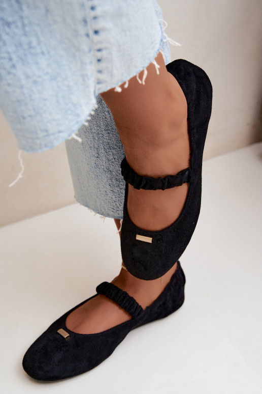 Zwarte sandalen met decoratieve details Brinelle