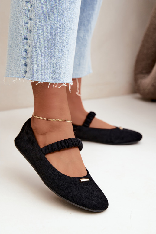 Zwarte sandalen met decoratieve details Brinelle