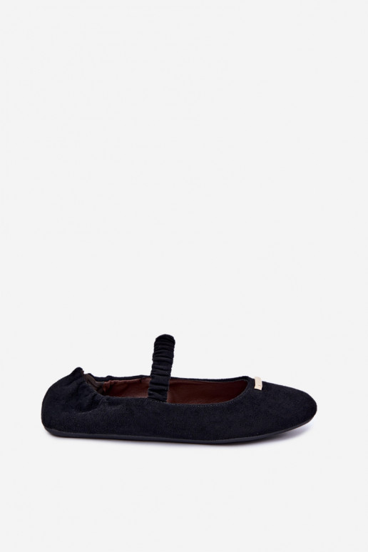 Zwarte sandalen met decoratieve details Brinelle