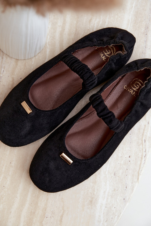 Zwarte sandalen met decoratieve details Brinelle