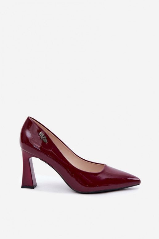 Vinceza 62328 bordeaux lakleren hakken