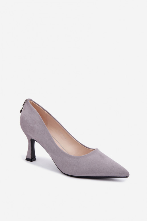 schoenen met hak Klepsydra Vinceza 62330 in grijs