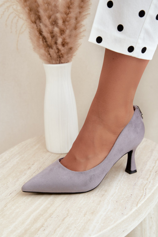 schoenen met hak Klepsydra Vinceza 62330 in grijs