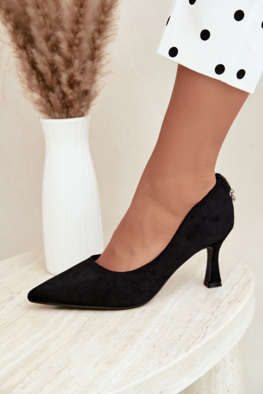schoenen met hak Klepsydra Vinceza 62330 in zwart