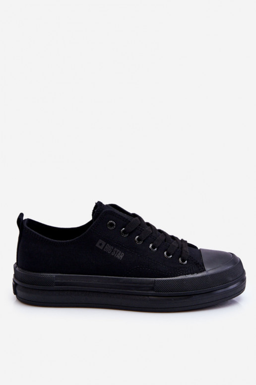 Lage veterschoenen Big Star LL274967 zwart