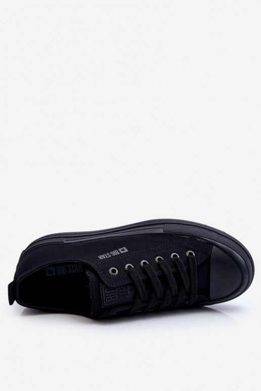 Lage veterschoenen Big Star LL274967 zwart