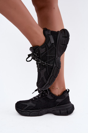Dames sportschoenen in zwarte kleur Nerla