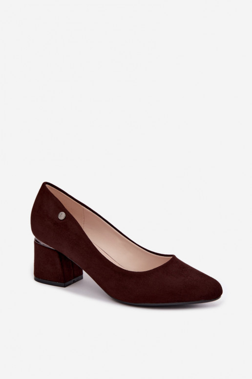 Vinceza 62322 chocoladekleurige enkellaarsjes