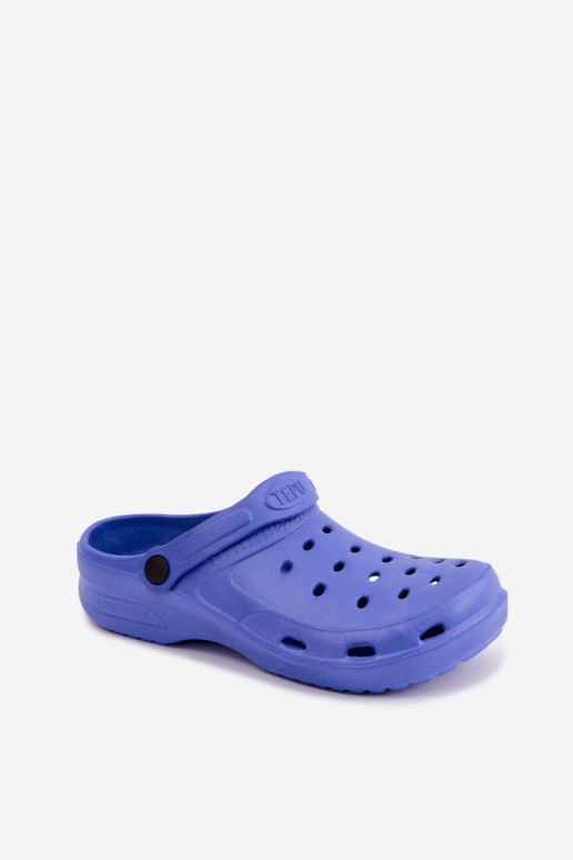 Aderis donkerblauwe lichte klompen