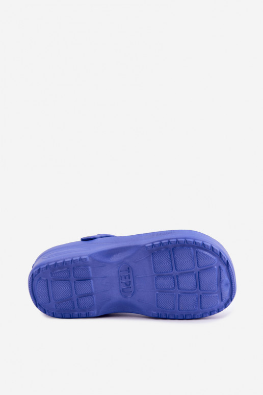 Aderis donkerblauwe lichte klompen