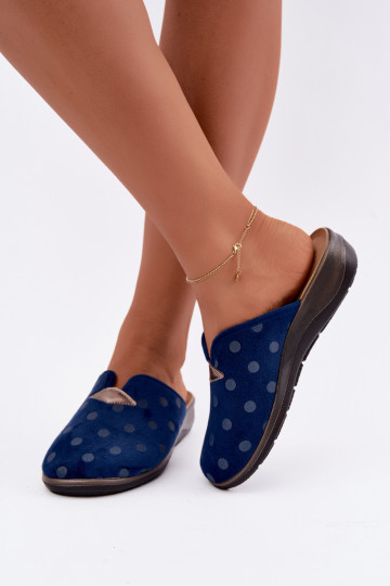 Dames slippers Inblu OD000014 donkerblauw 2