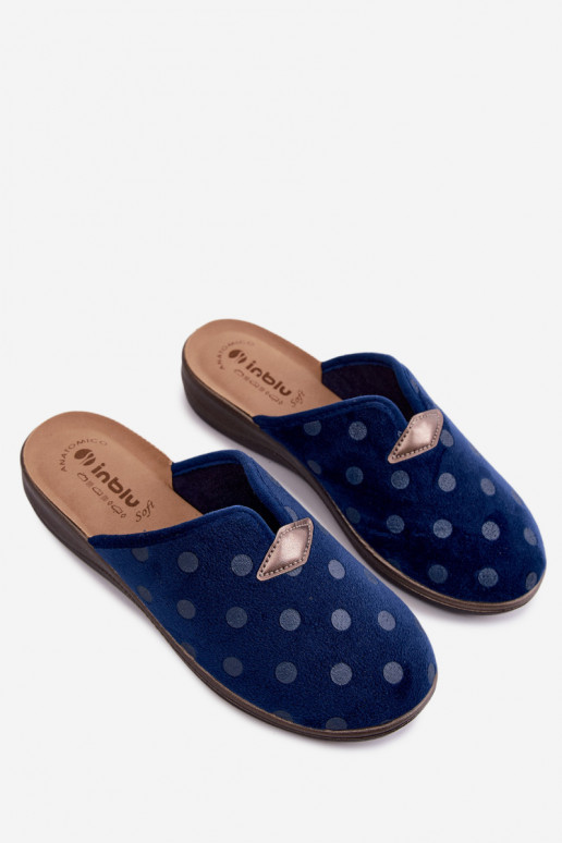 Dames slippers Inblu OD000014 donkerblauw