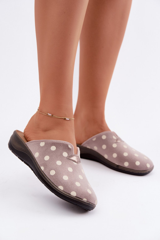 Dames slippers Inblu OD000014 grijs