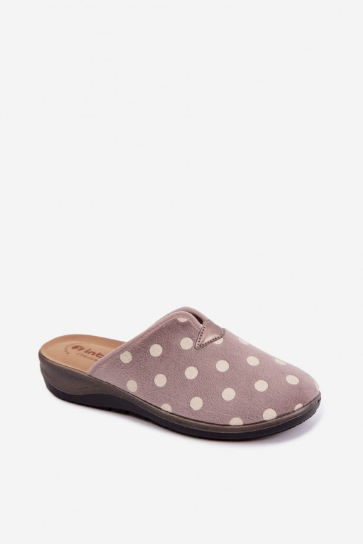 Dames slippers Inblu OD000014 grijs