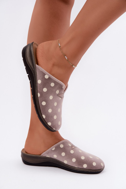 Dames slippers Inblu OD000014 grijs