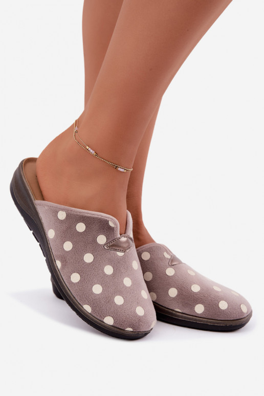 Dames slippers Inblu OD000014 grijs