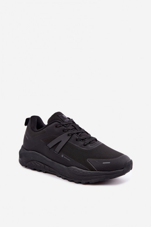Waterdichte herenschoenen Outdoor in zwart Elroy