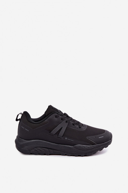 Waterdichte herenschoenen Outdoor in zwart Elroy