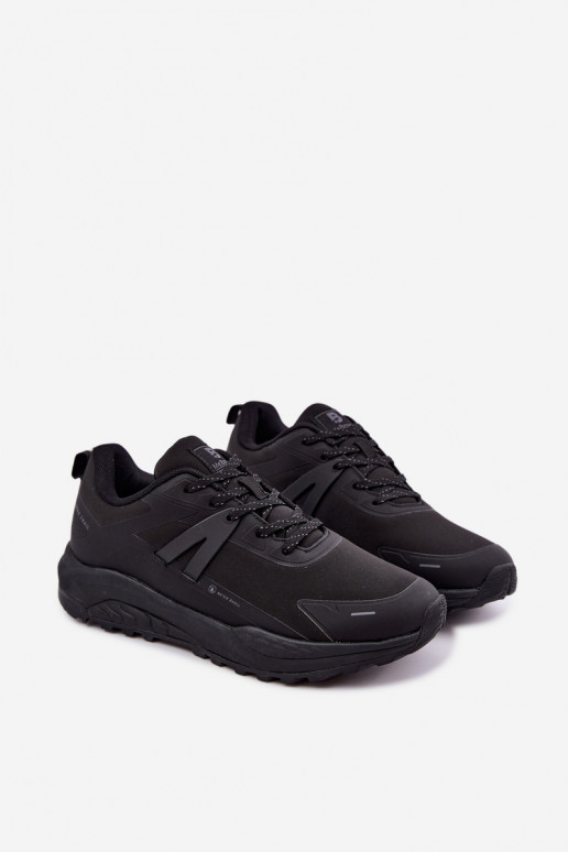 Waterdichte herenschoenen Outdoor in zwart Elroy