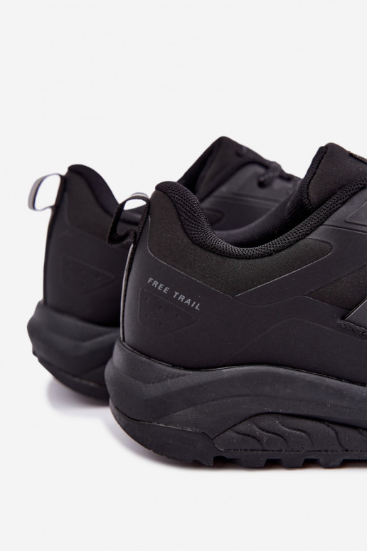 Waterdichte herenschoenen Outdoor in zwart Elroy