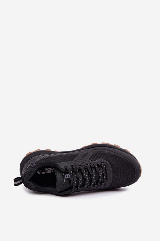 Heren sportieve schoenen in zwart Carro