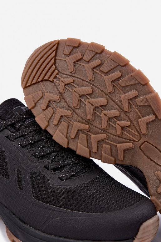 Heren sportieve schoenen in zwart Carro