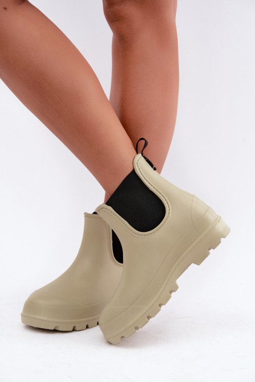 Lichte rubberen slippers voor vrouwen in muntpastel Zurelia