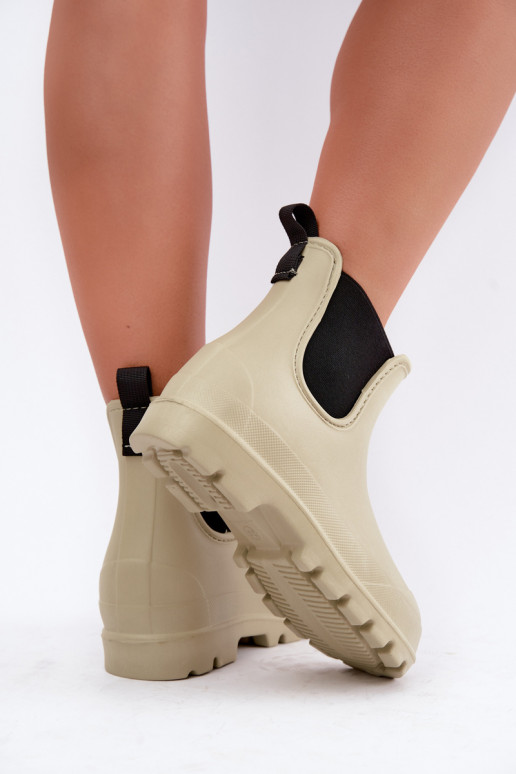 Lichte rubberen slippers voor vrouwen in muntpastel Zurelia