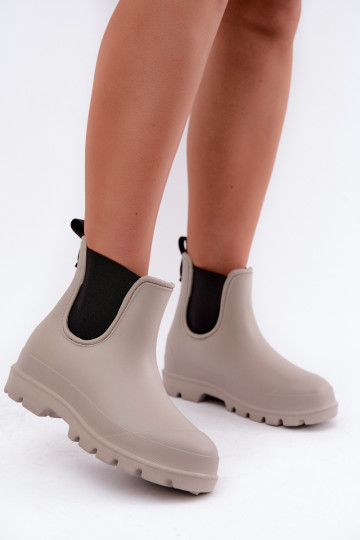 Lichte rubberen slippers voor vrouwen in zand Zurelia