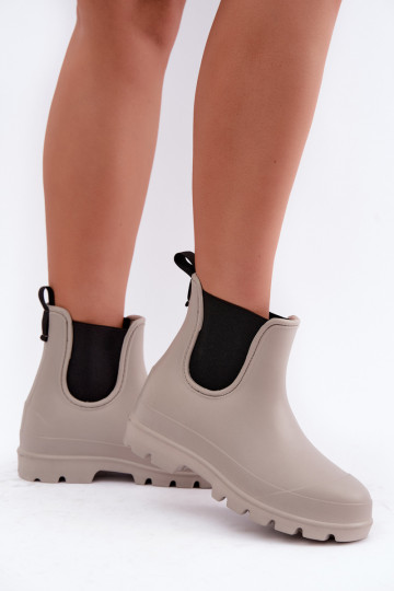 Lichte rubberen slippers voor vrouwen in zand Zurelia 2