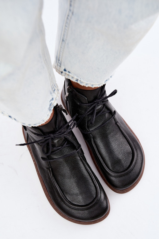Leer schoenen Dames Barefoot opInarmen Zazoo 3077 zInart