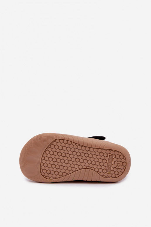Kinderslippers met klittenband Milami geel-zwart luipaardprint Talirae