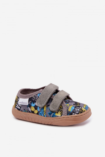 Jongensslippers Milami grijs Saphira