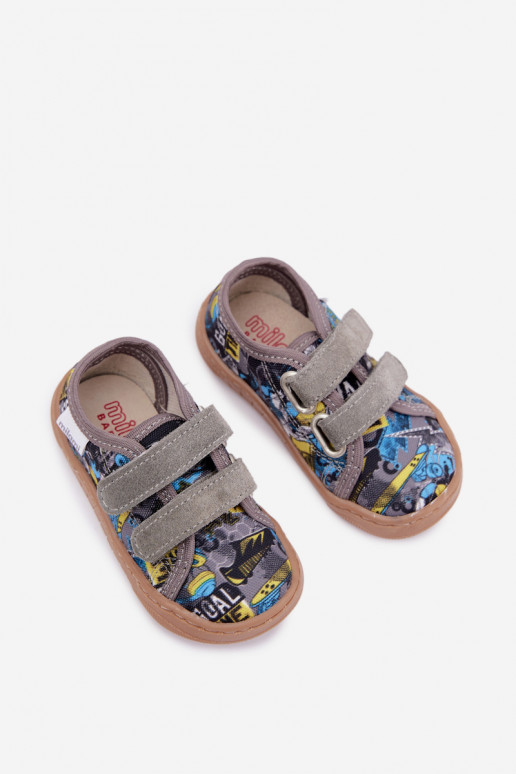 Jongensslippers Milami grijs Saphira