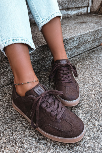 Dames sneakers Big Star chocolade