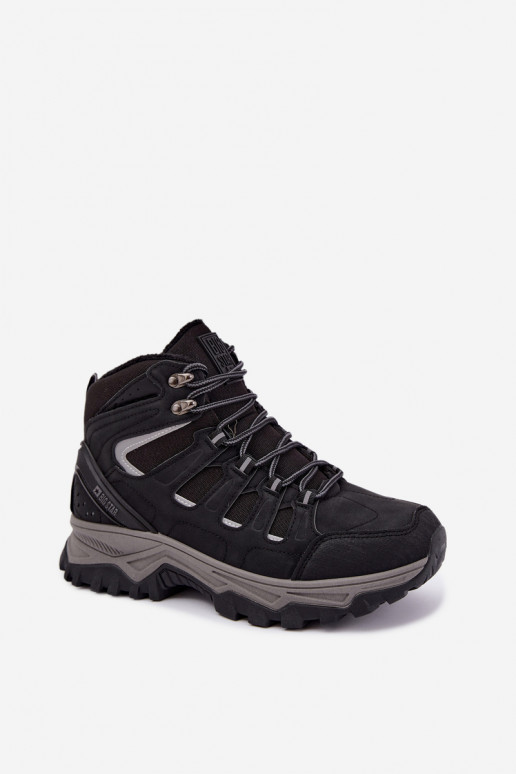 geïsoleerde wandelschoenen voor mannen Big Star UU174317 in zwarte kleur